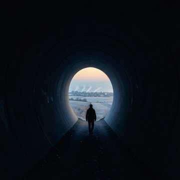 隧道尽头