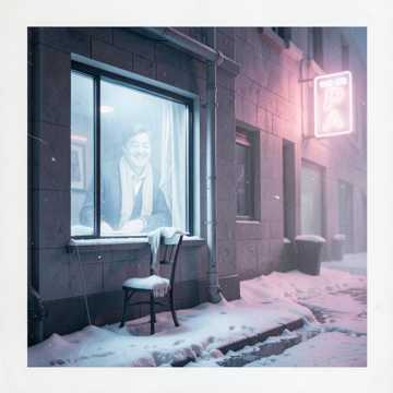 雪落空椅