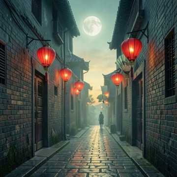 京城旧梦入画