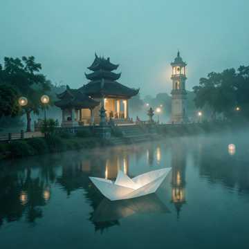 空舟渡心焰