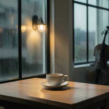 半杯温茶水