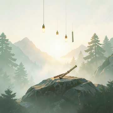 春山听竹