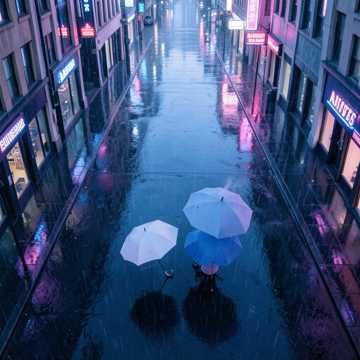 雨落成句