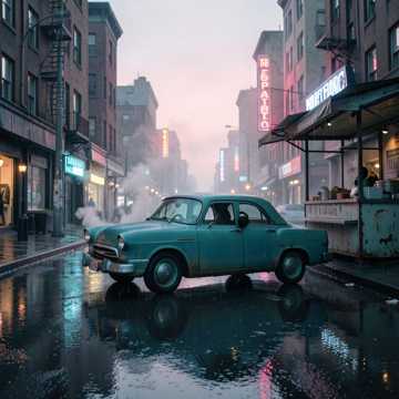 雨落进空碗