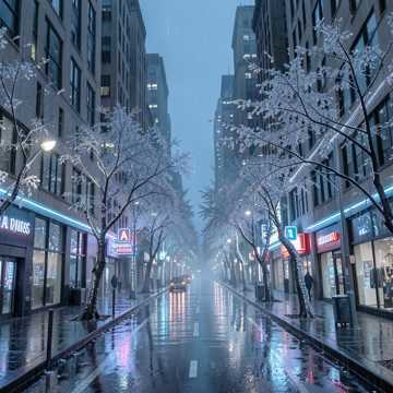 Silver Rain Trees-版本2