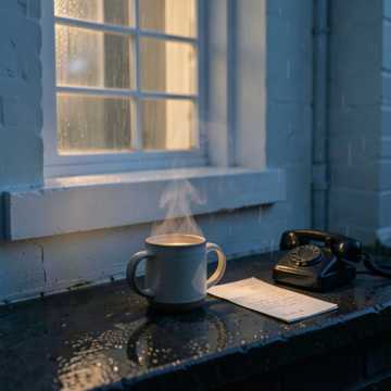 Blue Mug at Two