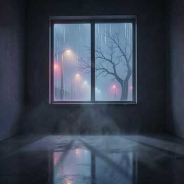 烟雨未眠的窗