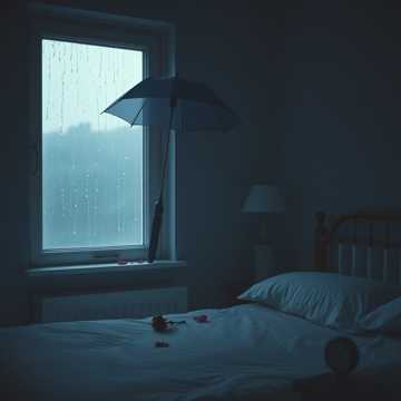雨声断在旧窗台