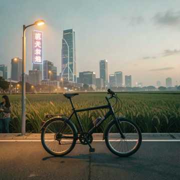 永兴的晚风