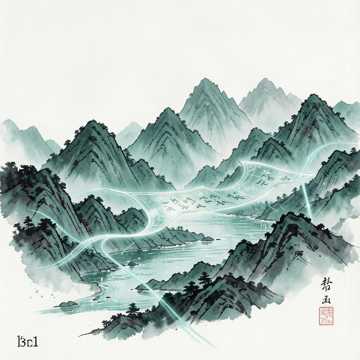千里江山图