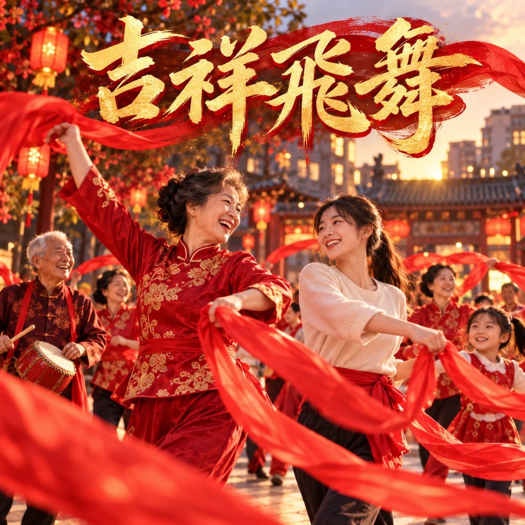 吉祥飞舞