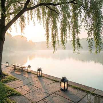 南湖东岸