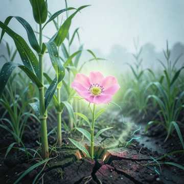 打碗花不低头