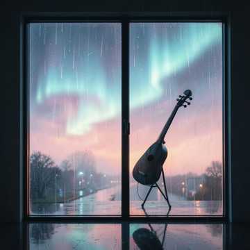 夜雨落北窗