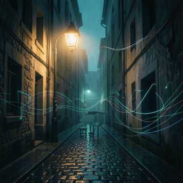 《晚灯旧巷》-版本2
