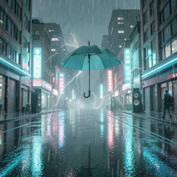 把天空哭成雨