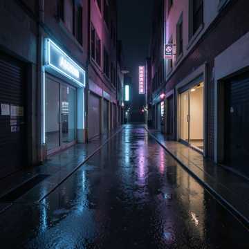 霓虹未眠人
