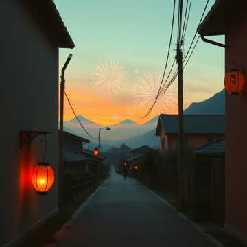烟火落进你的眼睛