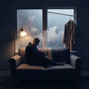 纸飞机失温的雨夜