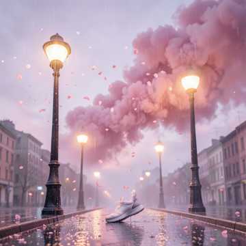 粉色暴风雨
