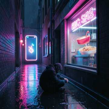 霓虹未眠的城市