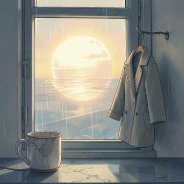 浸湿的日光