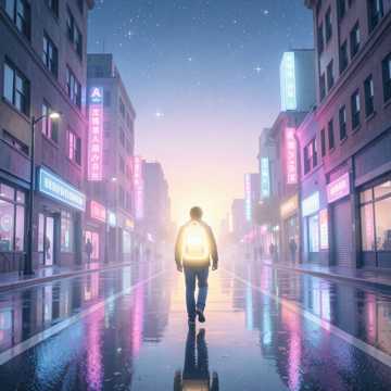 阳光背包与星光