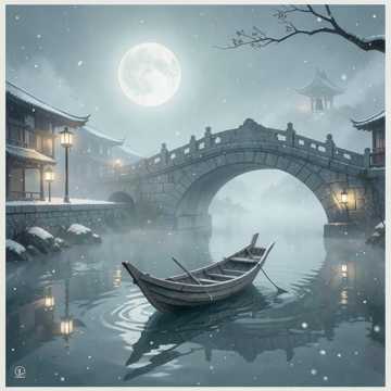 折梅渡江