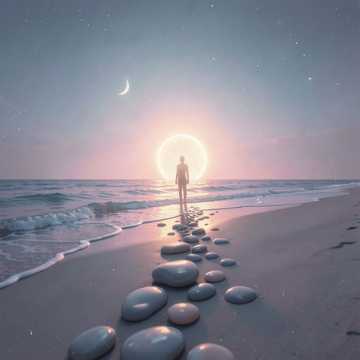 海浪，晚安
