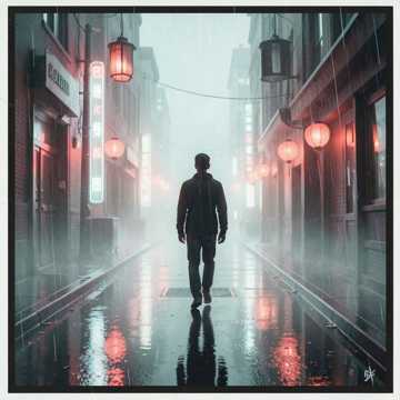 红灯未眠的影子