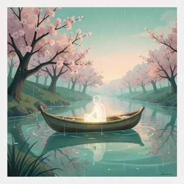 桃花流水