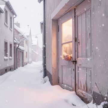 雪落