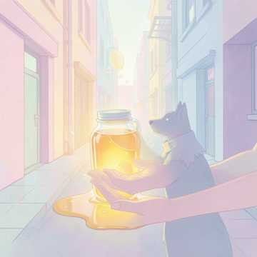 初春蜂蜜冻