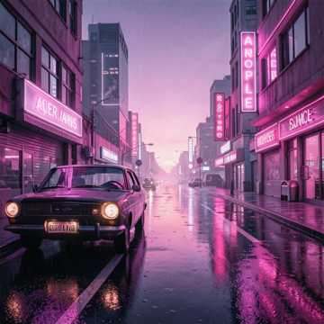 Vinyl Sunset