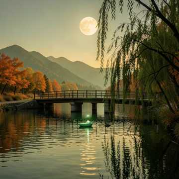 秋水酿乡愁