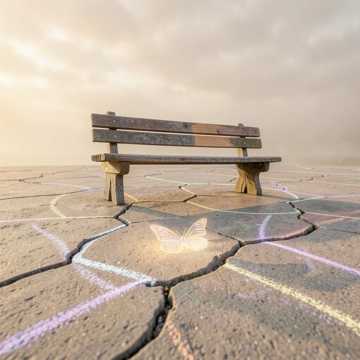 Chalk in the Cracks