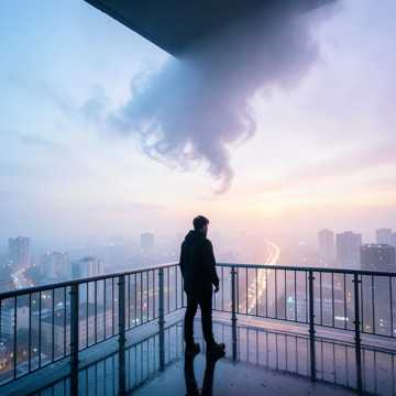 屋檐压着梦