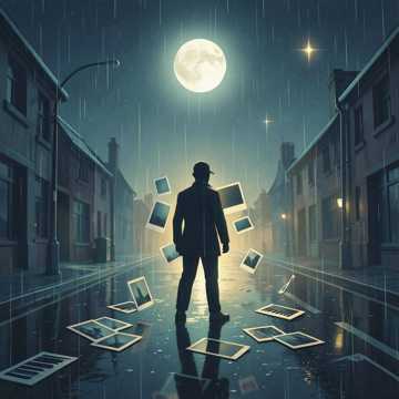 旧相框与孤星