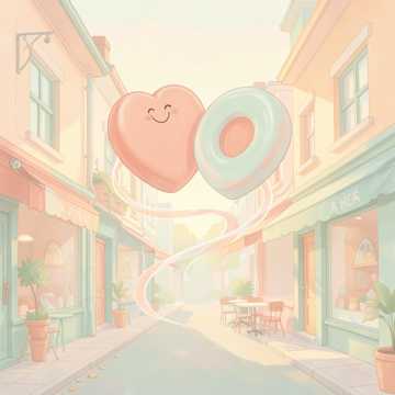 牵着你慢慢跑