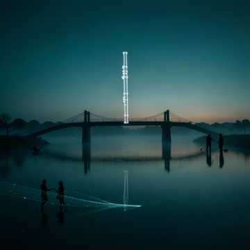 鹤影芦坡