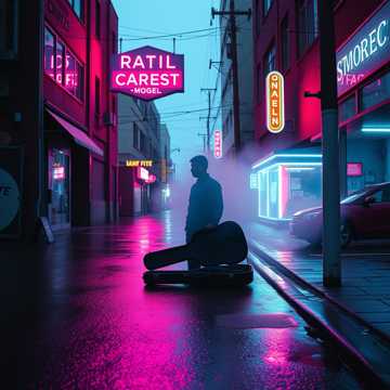 霓虹折痕