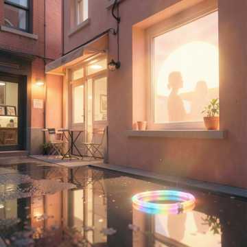 玥心 的 彩虹 项链