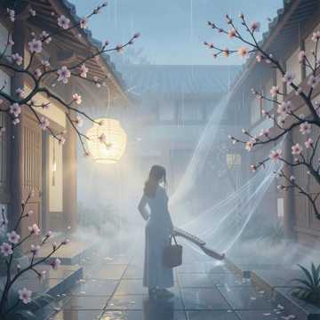 簪雪入梦