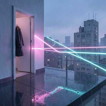 雨滴剪裁平行线-版本2