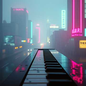 钢琴上的雨