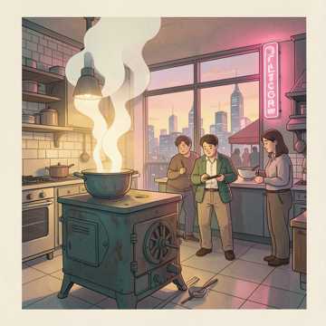 三餐煮尽人间愁