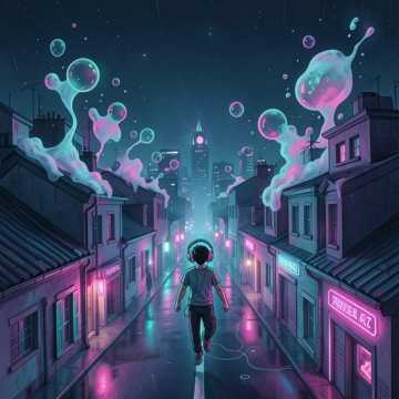 呼吸悬浮夜