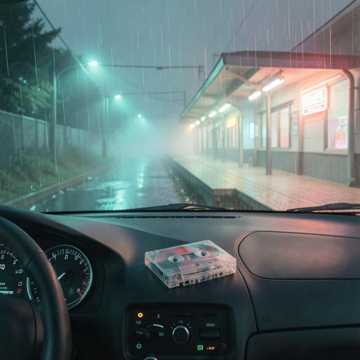 旧磁带花