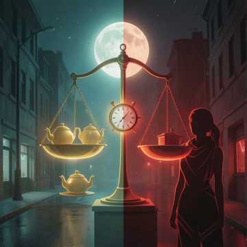 天平两端的折子