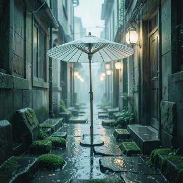 烟雨辞青苔